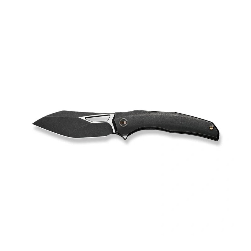 Nóż składany WeKnife Ignio Mystery Box Black Titanium, Black Stonewashed/Satin CPM 20CV by Toni Tietzel (WE22042B-1 MB)