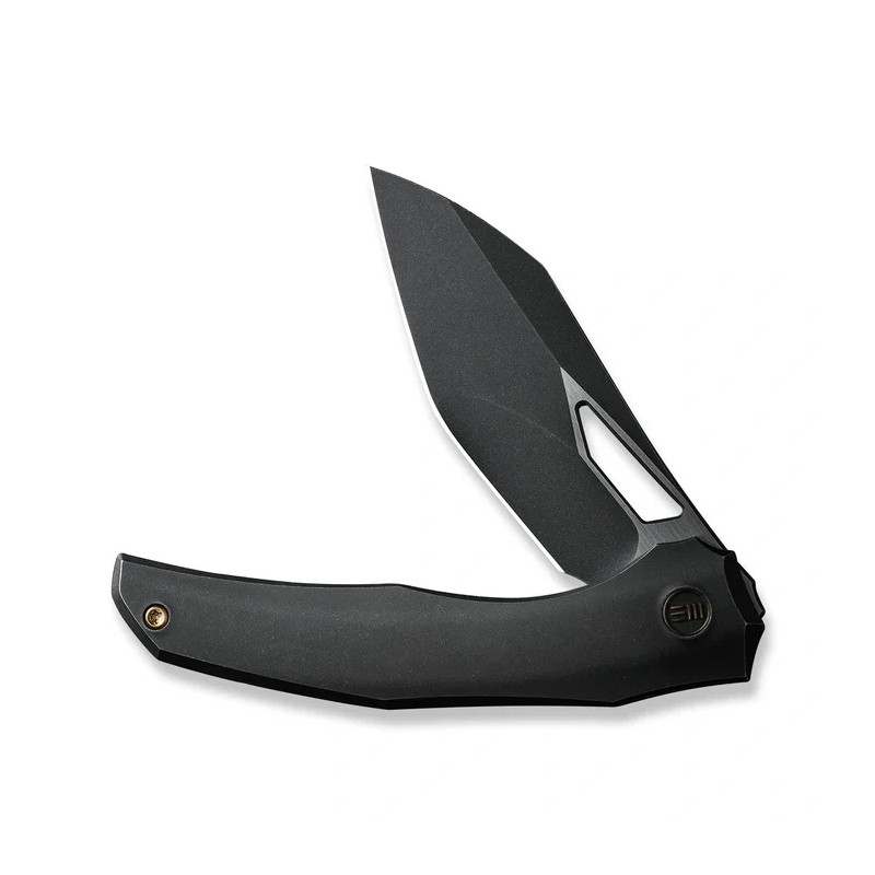 Nóż składany WeKnife Ignio Mystery Box Black Titanium, Black Stonewashed/Satin CPM 20CV by Toni Tietzel (WE22042B-1 MB)