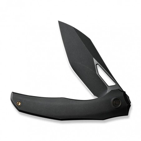 Nóż składany WeKnife Ignio Mystery Box Black Titanium, Black Stonewashed/Satin CPM 20CV by Toni Tietzel (WE22042B-1 MB)