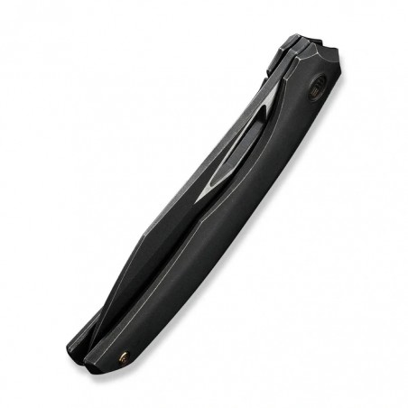Nóż składany WeKnife Ignio Mystery Box Black Titanium, Black Stonewashed/Satin CPM 20CV by Toni Tietzel (WE22042B-1 MB)