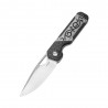 Nóż składany Kizer Mini Militaw Carbon Fiber / Titanium, Satin S45VN by Jonathan Styles (3634SA4)