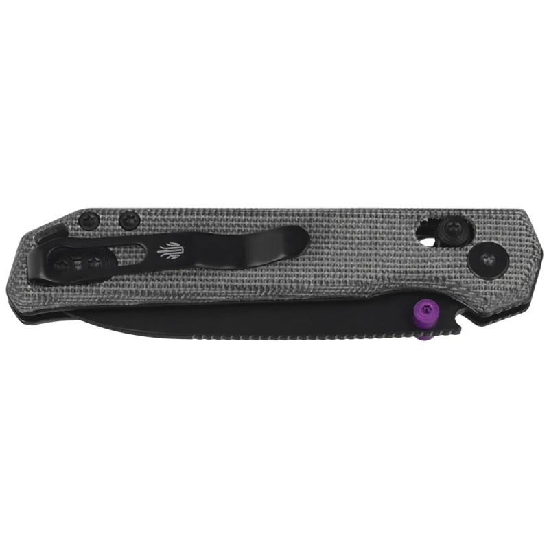 Nóż składany Kizer Begleiter 2.9 CL Norplex UltreX Micarta, Black PVD BD1N by Azo (V3458.2CDA1)