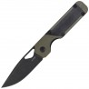 Nóż składany Kizer Mini Militaw Green G10 / Black Micarta, Black Stonewashed Nitro-V by Jonathan Styles (V3634SA5)
