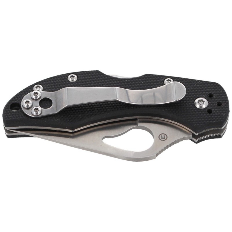 Nóż Spyderco Byrd Robin 2 G-10 Black, Plain (BY10GP2)