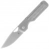 Nóż składany Kizer Militaw Gray Titanium / Black Micarta, Stonewashed S35VN by Jonathan Styles (Ki3634A1)