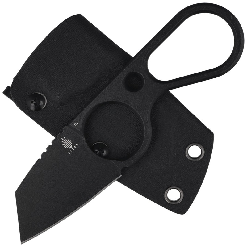 Nóż Kizer Bowtie Black D2 by Henning Marxen (1061A2)