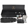 Nóż Kizer Drop Bear Fix 7 Black G10, Black 1095 by Azo (1103A2)