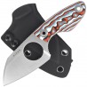 Nóż Kizer Nightjar Multicolored Vortex Micarta, Satin AUS-10 by Vincent Rizzo (1114A3)