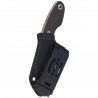 Nóż Kizer Nightjar Gray Aluminium, Stonewashed AUS-10 by Vincent Rizzo (1114A2)