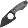 Nóż Kizer Nightjar Black Norplex UltreX Micarta, Black PVD / Stonewashed AUS-10 by Vincent Rizzo (1114A1)