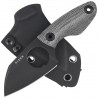 Nóż Kizer Nightjar Black Norplex UltreX Micarta, Black PVD / Stonewashed AUS-10 by Vincent Rizzo (1114A1)