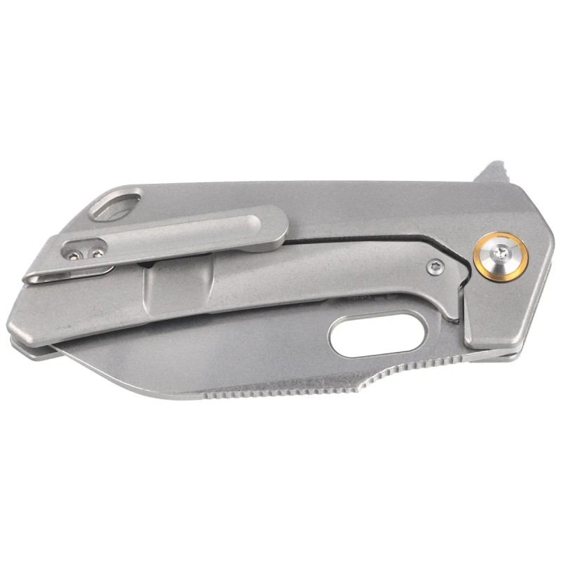 Nóż składany Kizer Takahe Gray Titanium, Stonewashed S35VN by Ben Taubert (Ki3701A1)