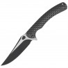 Nóż składany WeKnife Dracarys LE No ???/199 Black Titanium, Black Stonewashed / Satin M390 (WE25061B-5)