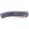 Nóż składany WeKnife Dracarys LE No ???/199 Flamed Titanium, Satin M390 (WE25061B-3)