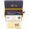 Nóż składany WeKnife Dracarys LE No ???/199 Flamed Titanium, Satin M390 (WE25061B-3)