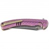 Nóż składany WeKnife Dracarys LE No ???/199 Purple / Golden Titanium, Hand Rubbed Satin M390 (WE25061B-2)