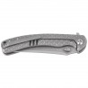 Nóż składany WeKnife Dracarys LE No ???/199 Gray Titanium, Stonewashed M390 (WE25061B-1)