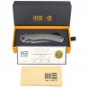 Nóż składany WeKnife Dracarys LE No ???/199 Gray Titanium, Stonewashed M390 (WE25061B-1)