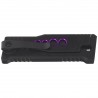Nóż grawitacyjny Reate EXO-U Black with purple hole Aluminium, Stainless Steel (EXO-U BK.PU)