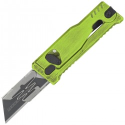 Nóż grawitacyjny Reate EXO-U V2 Green Plain Aluminium, Stainless Steel