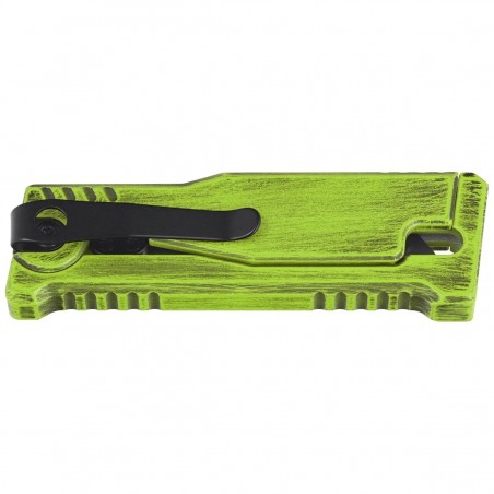 Nóż grawitacyjny Reate EXO-U V2 Green Plain Aluminium, Stainless Steel