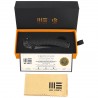 Nóż składany WeKnife Dracarys LE No 076/199 Black Titanium, Black Stonewashed / Satin M390 (WE25061B-5)