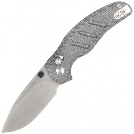 Nóż składany Kizer C01C 2.9 CD Black Norplex UltreX Micarta, Satin Elmax by Sheepdog Knives (Ki3488.29CDA2)