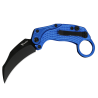 Nóż grawitacyjny Reate EXO-K Gravity Karambit Blue Aluminium, Black PVD N690 (EXO-K BLU.PVD)