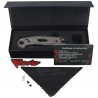 Nóż składany Reate PL-7 Black Micarta, Black PVD  Nitro-V (PL-7 BKM PVD)
