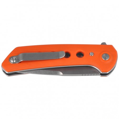 Nóż składany Reate PL-XF Orange G10, Stonewashed Nitro-V (PL-XF ORG10.STW)