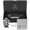 Nóż składany Kizer Mini Bulldog Carbon Fiber, Stonewashed S45VN by O.SHO (Ki3672SA3)