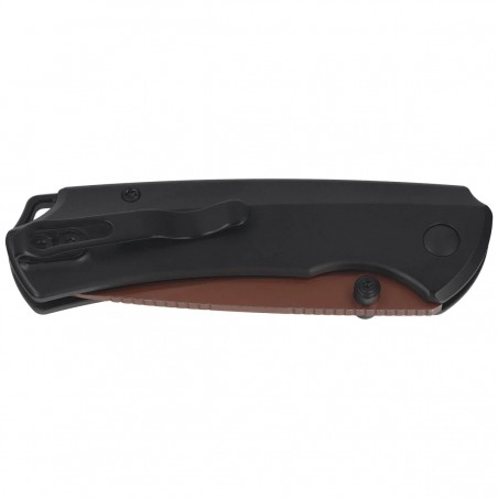 Nóż składany Kizer T1 BD Black Titanium, Sunset Metal PVD / Stonewashed Elmax by Uli Hennicke (Ki3490.2BDA2)