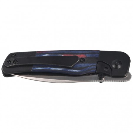 Nóż składany Kizer Coywolf Titanium / Reconstituted Wood, Satin S45VN Derek Sharon (Ki3685A2)