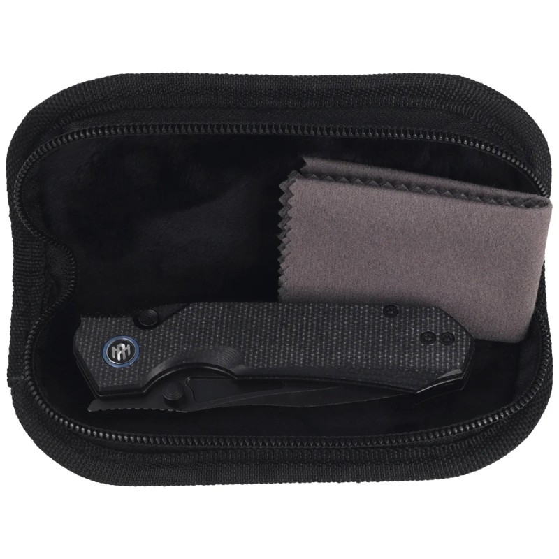 Nóż składany Remette Rhino Micarta, Stonewashed 14C28N (MC25B)