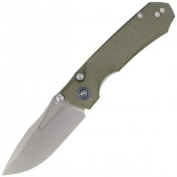 Nóż składany Remette Rhino Micarta, Stonewashed 14C28N (MC25A)