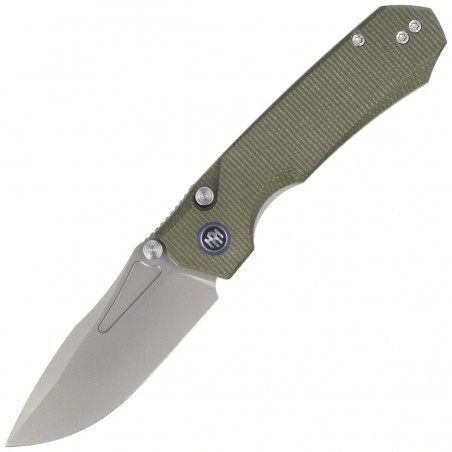 Nóż składany Remette Rhino Micarta, Stonewashed 14C28N (MC25A)