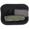 Nóż składany Remette Rhino Micarta, Stonewashed 14C28N (MC25A)
