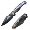 Nóż składany Remette Scepter Black Titanium/Timascus, Black DLC M390 (SCPT-B)