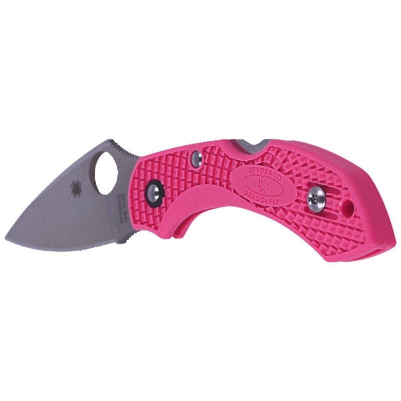 Nóż składany Spyderco Dragonfly 2 FRN Pink, CPM S30V Plain (C28FPPNS30V2)