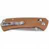 Nóż składany Kizer T1 CD Brown G10, Satin Nitro-V by Uli Hennicke (V3490.2CA2)