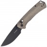 Nóż składany Kizer T1 CD Olive Green Norplex UltreX Micarta, Black Stonewashed Nitro-V by Uli Hennicke (V3490.2CA1)