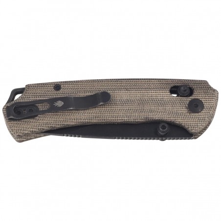 Nóż składany Kizer T1 CD Olive Green Norplex UltreX Micarta, Black Stonewashed Nitro-V by Uli Hennicke (V3490.2CA1)