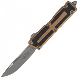 Nóż automatyczny OTF Microtech Scarab II Gen III S/E Tan Aluminium, Apocalyptic M390MK by Tony Marfione (1278-10APTA)