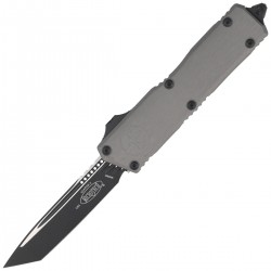 Nóż automatyczny OTF Microtech Scarab II Gen III Executive T/E Natural Clear Aluminium, Black M390MK by Tony Marfione (1177-1NC)