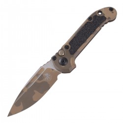 Nóż automatyczny Microtech LUDT Gen III S/E Signature Badlands Camo Aluminium, Badlands Camo M390MK by Tony Marfione (1135-1BNCS