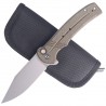 Nóż składany CIVIVI Cogent Green Micarta, Silver Bead Blasted 14C28N (C20038D-5)