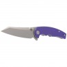 Nóż składany Civivi P87 G10 Purple, Silver Bead Blasted Nitro-V by Kaila Cumings (C21043-2)