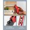 Nóż składany Sencut Cybrix Red Aluminium, Black 9Cr18MoV (S23098A-3)