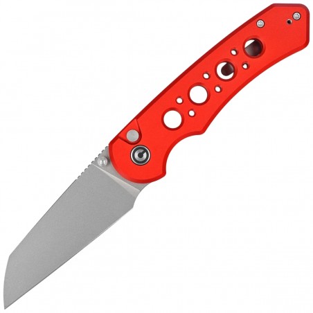 Nóż składany Civivi Pragma Prime Red Aluminium, Stonewashed 14C28N (C24067-2)