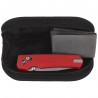 Nóż składany Remette RT-Aurora Red G10, Satin 14C28N (Aura-G4)